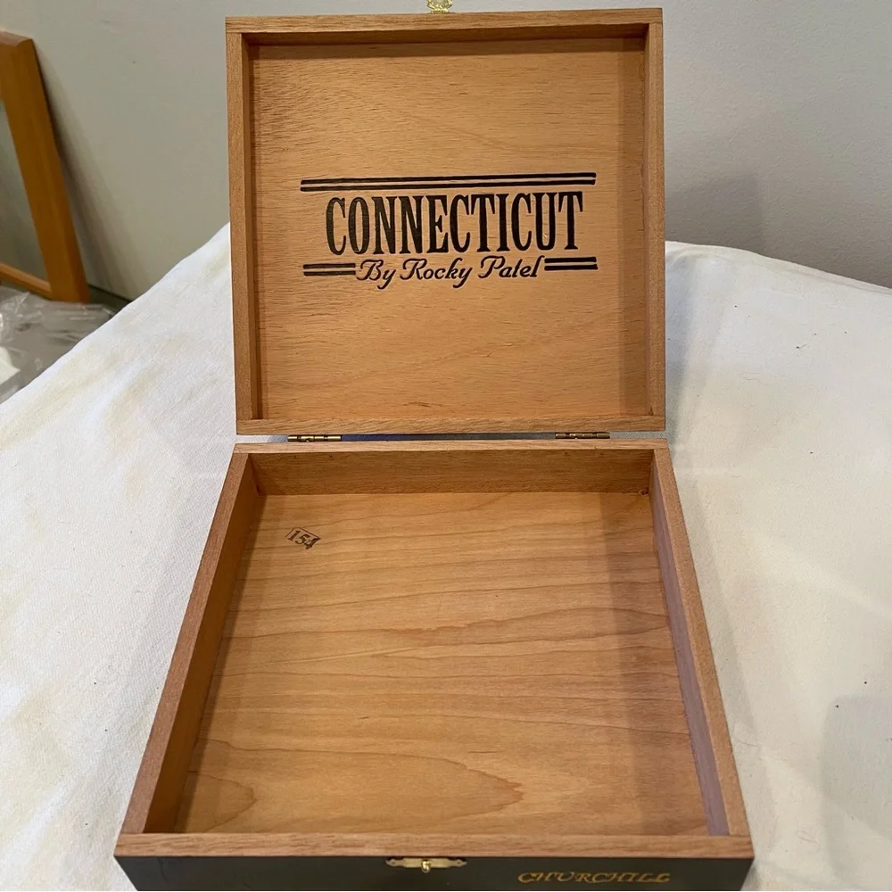 Rocky Patel Churchill Empty Cigar Box